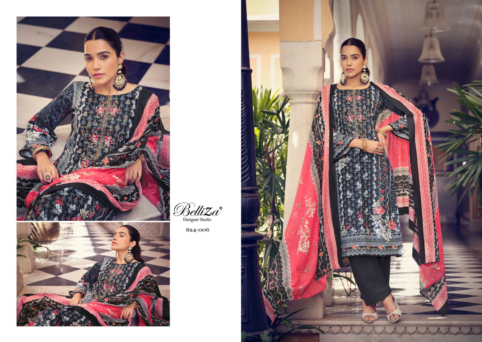 Belliza Naira Vol 19 Printed Cotton Dress Material Catalog
